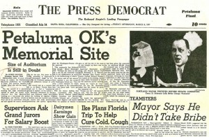 The Press Democrat: Front-Page Headline by Salazar